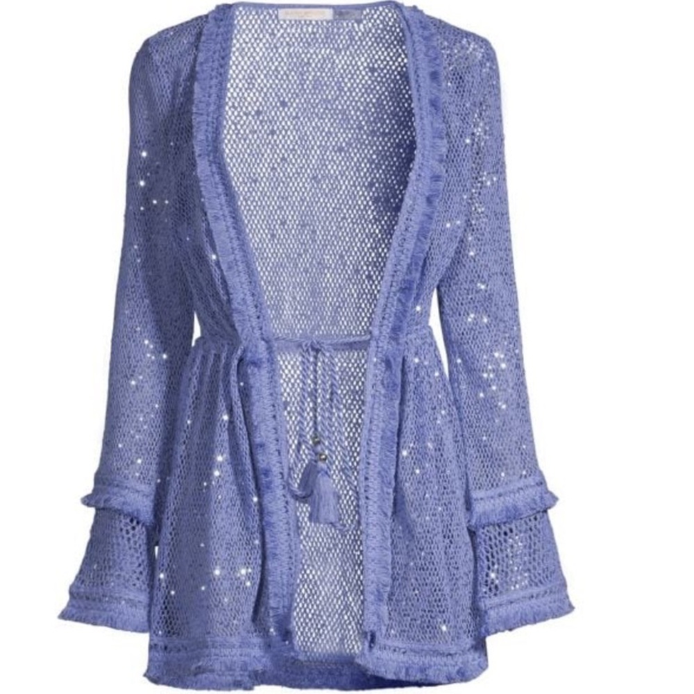 RAMY BROOK
Cecelia Embellished Mesh Cover Up Dress